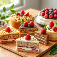 Ciasta na diecie odchudzającej – zdrowe przepisy i składniki