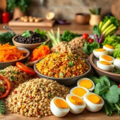 Owowegetarianizm: zdrowa dieta z jajami i roślinnymi smakołykami