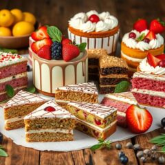 Zdrowe ciasta i ciasteczka: Przepisy na pyszne desery fit