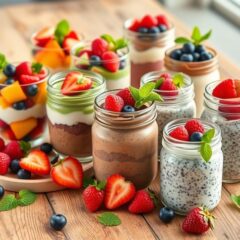 Zdrowe desery: jak przygotować pyszne i niskokaloryczne słodkości?