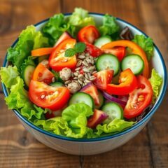 Proste sałatki na odchudzanie: zdrowe przepisy i porady