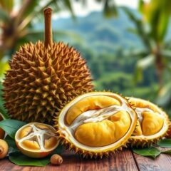Durian – król owoców: wartości odżywcze i właściwości zdrowotne