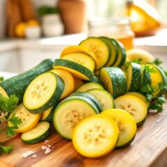 Cukinia żółta – zdrowotne właściwości i zastosowanie w diecie