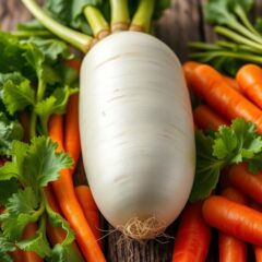 Rzodkiew japońska – zdrowe właściwości i zastosowanie w diecie